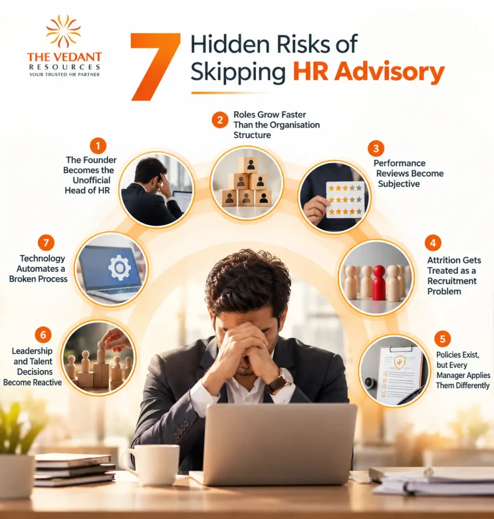 Seven hidden risks of skipping HR advisory services for growing businesses in India